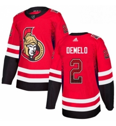 Mens Adidas Ottawa Senators 2 Dylan DeMelo Authentic Red Drift Fashion NHL Jersey Mens Adidas Ottawa Senators 2 Dylan DeMelo Authentic Red Drift Fashion NHL Jersey