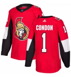 Youth Adidas Ottawa Senators 1 Mike Condon Premier Red Home NHL Jersey Youth Adidas Ottawa Senators 1 Mike Condon Premier Red Home NHL Jersey
