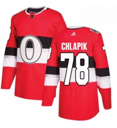 Youth Adidas Ottawa Senators 78 Filip Chlapik Authentic Red 2017 100 Classic NHL Jersey Youth Adidas Ottawa Senators 78 Filip Chlapik Authentic Red 2017 100 Classic NHL Jersey