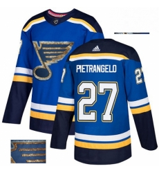 Mens Adidas St Louis Blues 27 Alex Pietrangelo Authentic Royal Blue Fashion Gold NHL Jersey Mens Adidas St Louis Blues 27 Alex Pietrangelo Authentic Royal Blue Fashion Gold NHL Jersey
