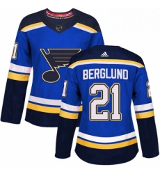 Womens Adidas St Louis Blues 21 Patrik Berglund Authentic Royal Blue Home NHL Jersey Womens Adidas St Louis Blues 21 Patrik Berglund Authentic Royal Blue Home NHL Jersey