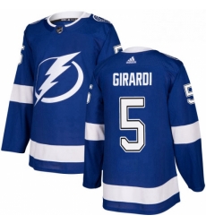 Mens Adidas Tampa Bay Lightning 5 Dan Girardi Authentic Royal Blue Home NHL Jersey Mens Adidas Tampa Bay Lightning 5 Dan Girardi Authentic Royal Blue Home NHL Jersey