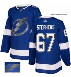 Mens Adidas Tampa Bay Lightning 67 Mitchell Stephens Authentic Royal Blue Fashion Gold NHL Jersey Mens Adidas Tampa Bay Lightning 67 Mitchell Stephens Authentic Royal Blue Fashion Gold NHL Jersey