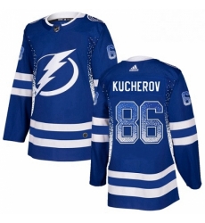 Mens Adidas Tampa Bay Lightning 86 Nikita Kucherov Authentic Blue Drift Fashion NHL Jersey Mens Adidas Tampa Bay Lightning 86 Nikita Kucherov Authentic Blue Drift Fashion NHL Jersey