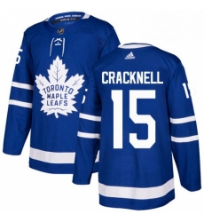 Youth Adidas Toronto Maple Leafs 15 Adam Cracknell Authentic Royal Blue Home NHL Jersey Youth Adidas Toronto Maple Leafs 15 Adam Cracknell Authentic Royal Blue Home NHL Jersey
