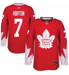Youth Adidas Toronto Maple Leafs 7 Tim Horton Authentic Red Alternate NHL Jersey Youth Adidas Toronto Maple Leafs 7 Tim Horton Authentic Red Alternate NHL Jersey