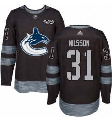 Mens Adidas Vancouver Canucks 31 Anders Nilsson Premier Black 1917 2017 100th Anniversary NHL Jersey Mens Adidas Vancouver Canucks 31 Anders Nilsson Premier Black 1917 2017 100th Anniversary NHL Jersey