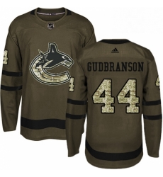Youth Adidas Vancouver Canucks 44 Erik Gudbranson Authentic Green Salute to Service NHL Jersey Youth Adidas Vancouver Canucks 44 Erik Gudbranson Authentic Green Salute to Service NHL Jersey