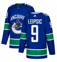 Youth Adidas Vancouver Canucks 9 Brendan Leipsic Authentic Blue Home NHL Jerse Youth Adidas Vancouver Canucks 9 Brendan Leipsic Authentic Blue Home NHL Jerse