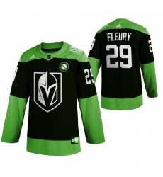 Men Vegas Golden Knights 29 Marc Andre Fleury Green 2020 Adidas Jersey Men Vegas Golden Knights 29 Marc Andre Fleury Green 2020 Adidas Jersey