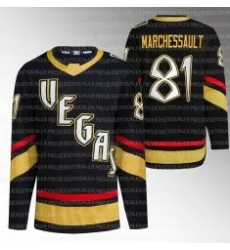 Men Vegas Golden Knights 81 Jonathan Marchessault Black 2022 23 Reverse Retro Stitched Jersey Men Vegas Golden Knights 81 Jonathan Marchessault Black 2022 23 Reverse Retro Stitched Jersey