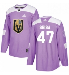 Mens Adidas Vegas Golden Knights 47 Luca Sbisa Authentic Purple Fights Cancer Practice NHL Jersey Mens Adidas Vegas Golden Knights 47 Luca Sbisa Authentic Purple Fights Cancer Practice NHL Jersey