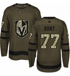 Mens Adidas Vegas Golden Knights 77 Brad Hunt Authentic Green Salute to Service NHL Jersey Mens Adidas Vegas Golden Knights 77 Brad Hunt Authentic Green Salute to Service NHL Jersey