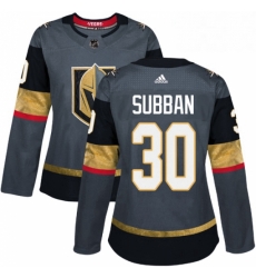 Womens Adidas Vegas Golden Knights 30 Malcolm Subban Authentic Gray Home NHL Jersey Womens Adidas Vegas Golden Knights 30 Malcolm Subban Authentic Gray Home NHL Jersey