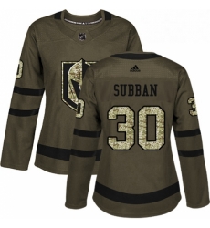Womens Adidas Vegas Golden Knights 30 Malcolm Subban Authentic Green Salute to Service NHL Jersey Womens Adidas Vegas Golden Knights 30 Malcolm Subban Authentic Green Salute to Service NHL Jersey