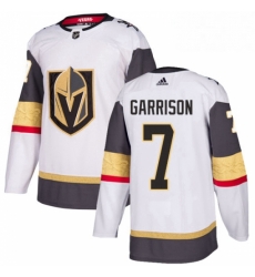 Womens Adidas Vegas Golden Knights 7 Jason Garrison Authentic White Away NHL Jersey Womens Adidas Vegas Golden Knights 7 Jason Garrison Authentic White Away NHL Jersey