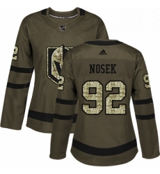 Womens Adidas Vegas Golden Knights 92 Tomas Nosek Authentic Green Salute to Service NHL Jersey Womens Adidas Vegas Golden Knights 92 Tomas Nosek Authentic Green Salute to Service NHL Jersey