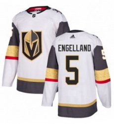 Youth Adidas Vegas Golden Knights 5 Deryk Engelland Authentic White Away NHL Jersey Youth Adidas Vegas Golden Knights 5 Deryk Engelland Authentic White Away NHL Jersey