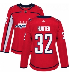 Womens Adidas Washington Capitals 32 Dale Hunter Authentic Red Home NHL Jersey Womens Adidas Washington Capitals 32 Dale Hunter Authentic Red Home NHL Jersey
