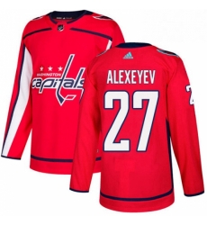 Youth Adidas Washington Capitals 27 Alexander Alexeyev Authentic Red Home NHL Jerse Youth Adidas Washington Capitals 27 Alexander Alexeyev Authentic Red Home NHL Jerse
