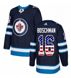 Youth Adidas Winnipeg Jets 16 Laurie Boschman Authentic Navy Blue USA Flag Fashion NHL Jersey Youth Adidas Winnipeg Jets 16 Laurie Boschman Authentic Navy Blue USA Flag Fashion NHL Jersey
