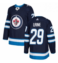 Youth Adidas Winnipeg Jets 29 Patrik Laine Premier Navy Blue Home NHL Jersey Youth Adidas Winnipeg Jets 29 Patrik Laine Premier Navy Blue Home NHL Jersey