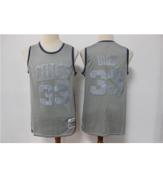 Men Boston Celtics Larry Bird 33 Gray Hardwood Classic Michell&Ness Limited Jersey Men Boston Celtics Larry Bird 33 Gray Hardwood Classic Michell&Ness Limited Jersey