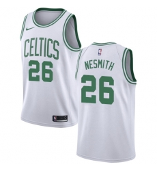 Men Nike Boston Celtics 26 Aaron Nesmith White NBA Swingman Association Edition Jersey Men Nike Boston Celtics 26 Aaron Nesmith White NBA Swingman Association Edition Jersey