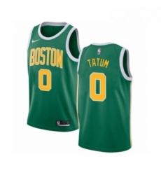 Womens Nike Boston Celtics 0 Jayson Tatum Green Swingman Jersey Earned Edition Womens Nike Boston Celtics 0 Jayson Tatum Green Swingman Jersey Earned Edition