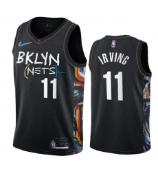 Men Brooklyn Nets 11 Kevin Irving 2020 New City Edition NBA Jersey Men Brooklyn Nets 11 Kevin Irving 2020 New City Edition NBA Jersey