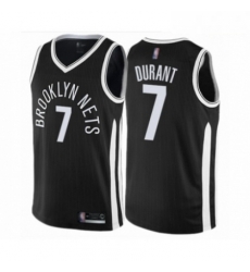 Mens Brooklyn Nets 7 Kevin Durant Authentic Black Basketball Jersey City Edition Mens Brooklyn Nets 7 Kevin Durant Authentic Black Basketball Jersey City Edition