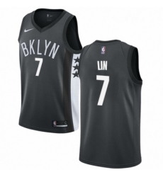 Youth Nike Brooklyn Nets 7 Jeremy Lin Swingman Gray NBA Jersey Statement Edition Youth Nike Brooklyn Nets 7 Jeremy Lin Swingman Gray NBA Jersey Statement Edition