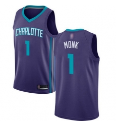 Hornets 1 Malik Monk Purple Basketball Jordan Swingman Statement Edition Jersey Hornets 1 Malik Monk Purple Basketball Jordan Swingman Statement Edition Jersey