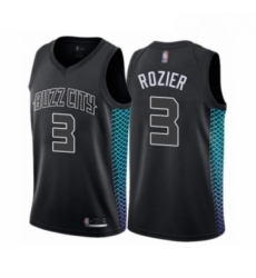 Womens Jordan Charlotte Hornets 3 Terry Rozier Swingman Black Basketball Jersey City Edition Womens Jordan Charlotte Hornets 3 Terry Rozier Swingman Black Basketball Jersey City Edition
