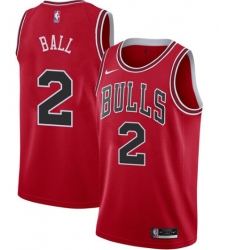 Men Chicago Bulls 2 Lonzo Ball Jersey Red Jersey Men Chicago Bulls 2 Lonzo Ball Jersey Red Jersey