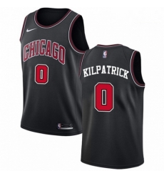 Mens Nike Chicago Bulls 0 Sean Kilpatrick Authentic Black NBA Jersey Statement Edition Mens Nike Chicago Bulls 0 Sean Kilpatrick Authentic Black NBA Jersey Statement Edition