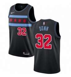 Mens Nike Chicago Bulls 32 Kris Dunn Swingman Black NBA Jersey City Edition Mens Nike Chicago Bulls 32 Kris Dunn Swingman Black NBA Jersey City Edition
