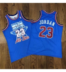 NBA 23 Michael Jordan 1993 All Star Blue Hardwood Classics Jersey NBA 23 Michael Jordan 1993 All Star Blue Hardwood Classics Jersey
