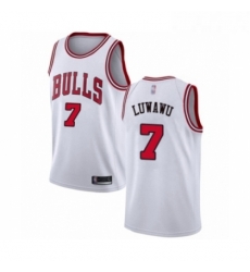 Youth Chicago Bulls 7 Timothe Luwawu Swingman White Basketball Jersey Association Edition Youth Chicago Bulls 7 Timothe Luwawu Swingman White Basketball Jersey Association Edition