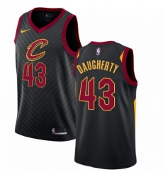 Mens Nike Cleveland Cavaliers 43 Brad Daugherty Swingman Black Alternate NBA Jersey Statement Edition Mens Nike Cleveland Cavaliers 43 Brad Daugherty Swingman Black Alternate NBA Jersey Statement Edition