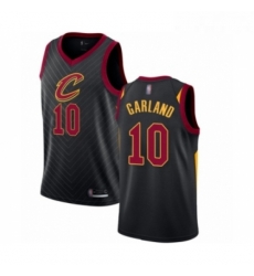 Womens Cleveland Cavaliers 10 Darius Garland Authentic Black Basketball Jersey Statement Edition Womens Cleveland Cavaliers 10 Darius Garland Authentic Black Basketball Jersey Statement Edition