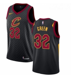 Womens Nike Cleveland Cavaliers 32 Jeff Green Authentic Black Alternate NBA Jersey Statement Edition Womens Nike Cleveland Cavaliers 32 Jeff Green Authentic Black Alternate NBA Jersey Statement Edition
