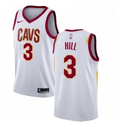 Youth Nike Cleveland Cavaliers 3 George Hill Swingman White NBA Jersey Association Edition Youth Nike Cleveland Cavaliers 3 George Hill Swingman White NBA Jersey Association Edition