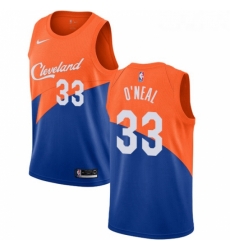 Youth Nike Cleveland Cavaliers 33 Shaquille ONeal Swingman Blue NBA Jersey City Editi Youth Nike Cleveland Cavaliers 33 Shaquille ONeal Swingman Blue NBA Jersey City Editi