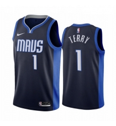 Men Dallas Mavericks 1 Tyrell Terry Navy NBA Swingman 2020 21 Earned Edition Jersey Men Dallas Mavericks 1 Tyrell Terry Navy NBA Swingman 2020 21 Earned Edition Jersey