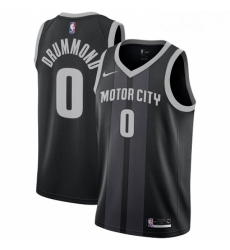 Womens Nike Detroit Pistons 0 Andre Drummond Swingman Black NBA Jersey City Edition Womens Nike Detroit Pistons 0 Andre Drummond Swingman Black NBA Jersey City Edition