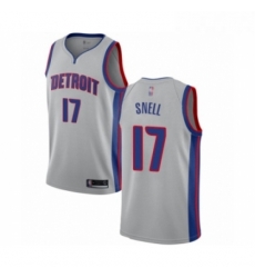 Youth Detroit Pistons 17 Tony Snell Swingman Silver Basketball Jersey Statement Edition Youth Detroit Pistons 17 Tony Snell Swingman Silver Basketball Jersey Statement Edition