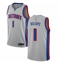 Youth Nike Detroit Pistons 1 Chauncey Billups Authentic Silver NBA Jersey Statement Edition Youth Nike Detroit Pistons 1 Chauncey Billups Authentic Silver NBA Jersey Statement Edition