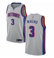 Youth Nike Detroit Pistons 3 Ben Wallace Authentic Silver NBA Jersey Statement Edition Youth Nike Detroit Pistons 3 Ben Wallace Authentic Silver NBA Jersey Statement Edition