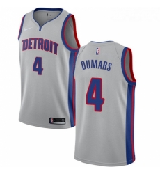 Youth Nike Detroit Pistons 4 Joe Dumars Authentic Silver NBA Jersey Statement Edition Youth Nike Detroit Pistons 4 Joe Dumars Authentic Silver NBA Jersey Statement Edition